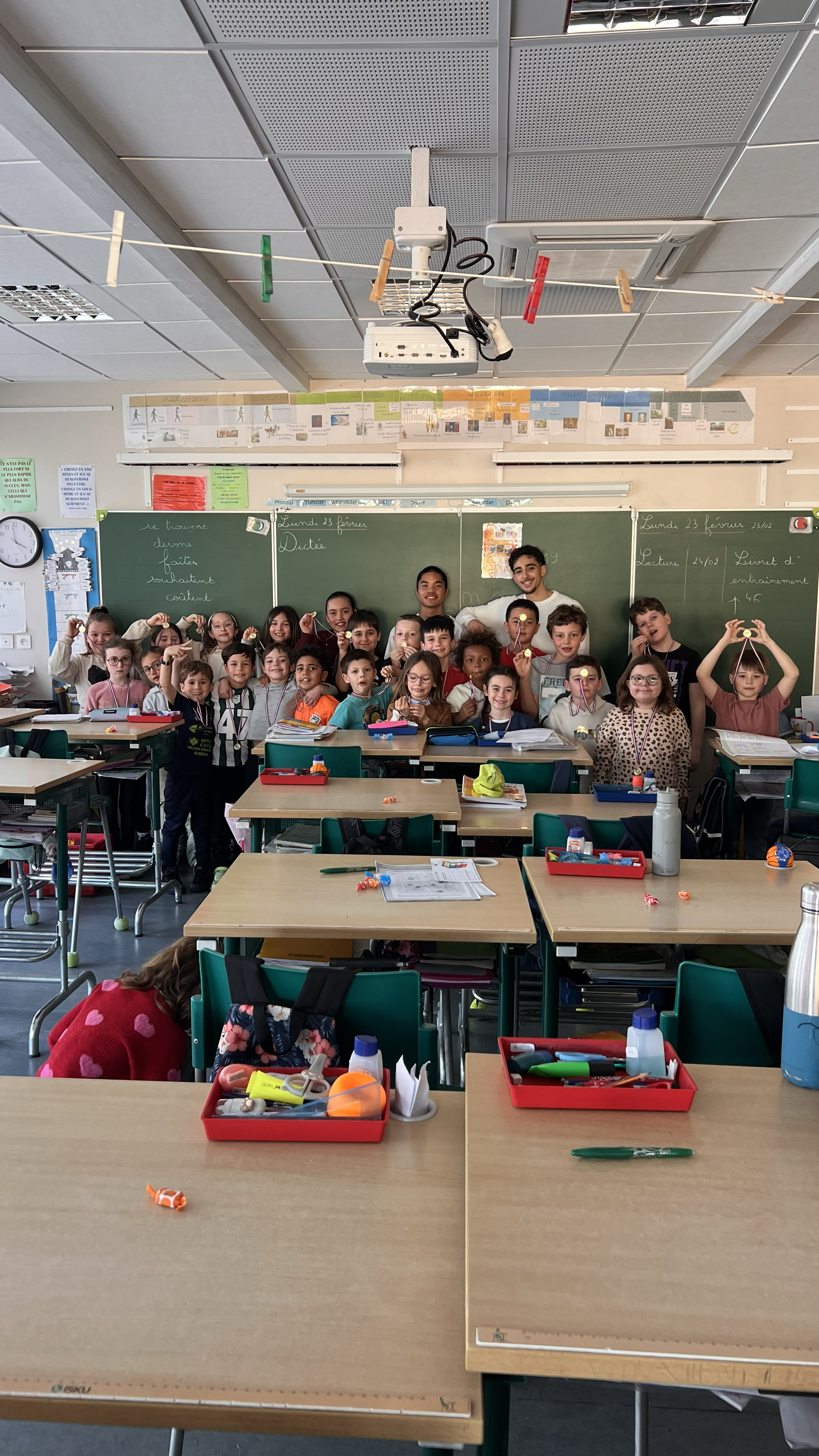 Intervention à l'École Primaire de Mercuer